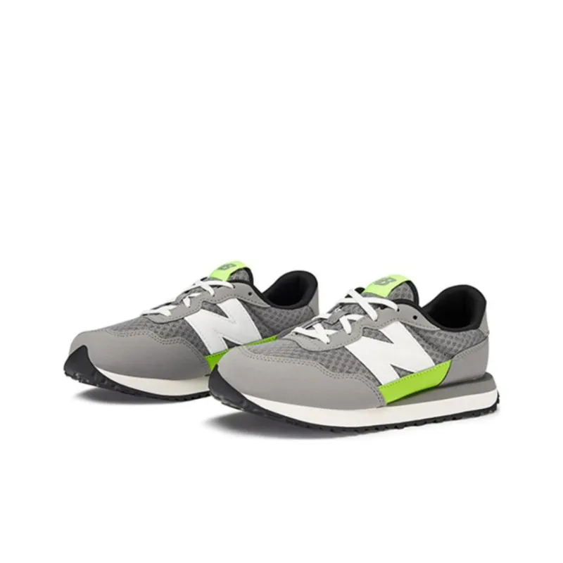 New Balance NB 237 Breathable And Wear resistant Low Top Kids Lifestyle Shoes Dark Gray Teenagers-2