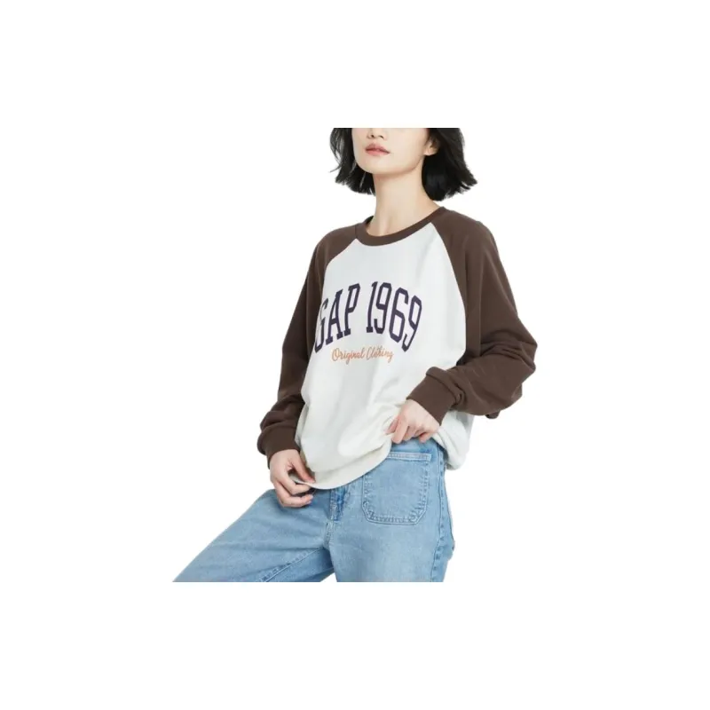 GAP Sweatshirts Women's Brown-3