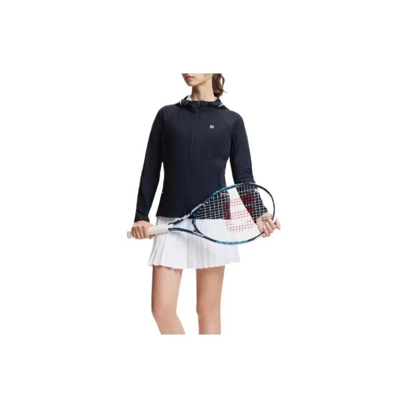 FILA TENNIS Jackets Coats Women's Black-5