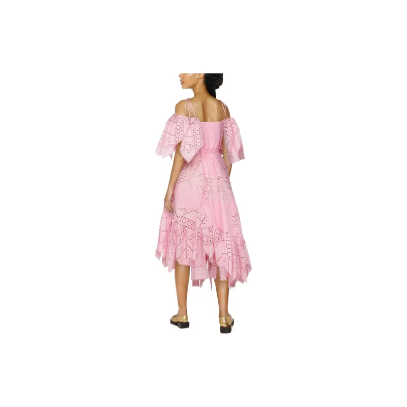 MSGM Sleeveless Dresses Women's Pink-3
