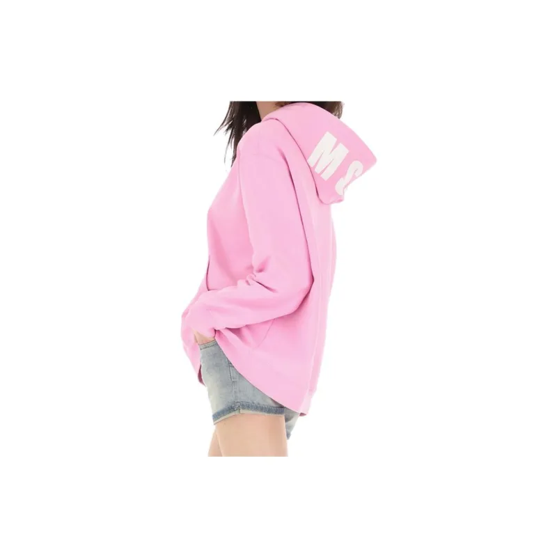 MSGM Sweatshirts Women's Pink-4