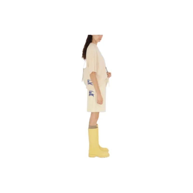 Burberry EKD-print Towelled T-shirt-4