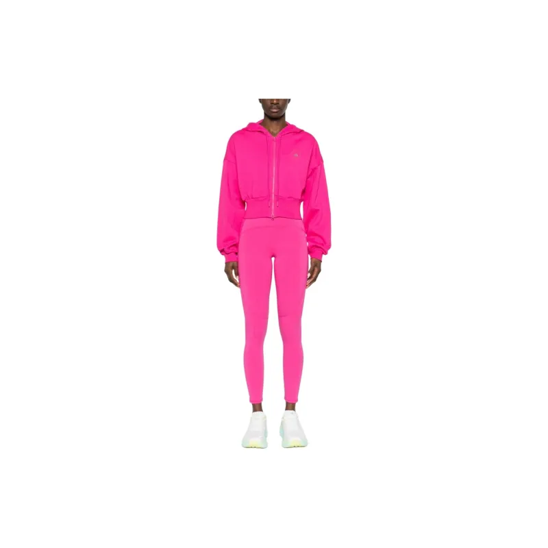 adidas By Stella McCartney Logo-print Cropped Hoodie-1
