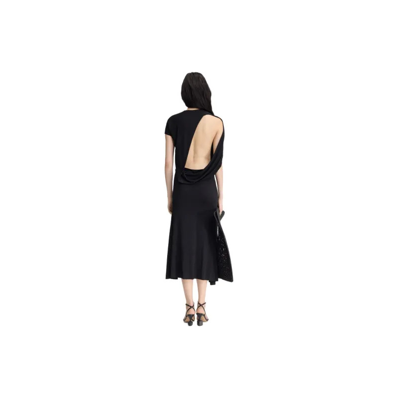Jacquemus Drape Detailed Dress-2