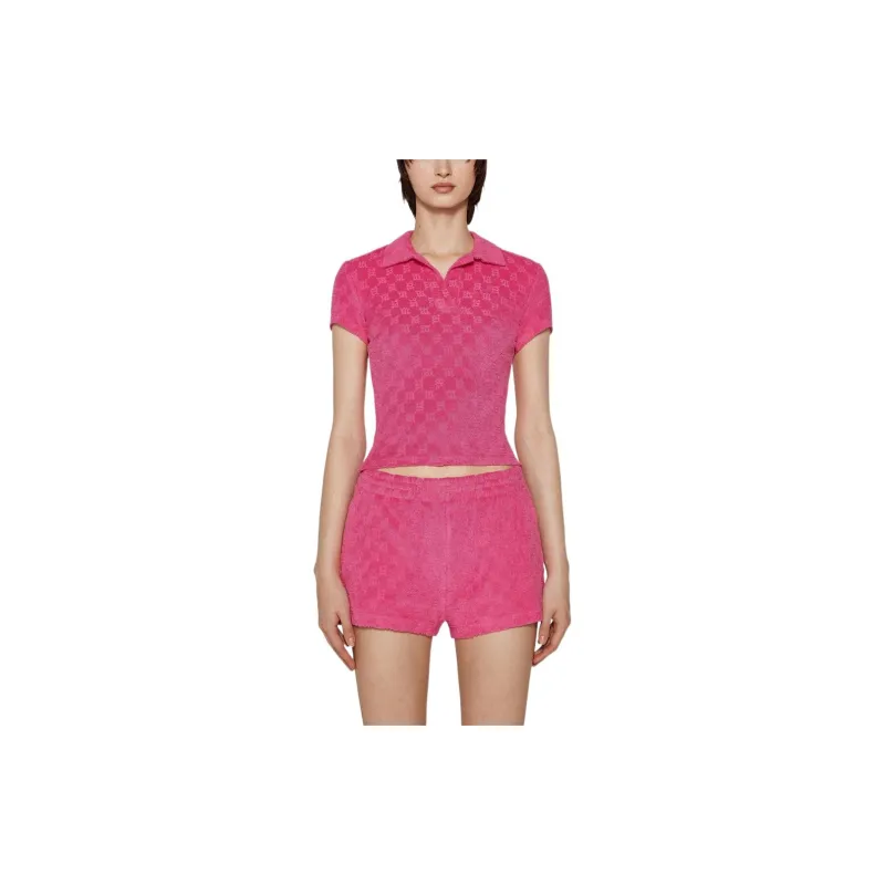 Misbhv SS23 Polo Shirt Women's Pink-2