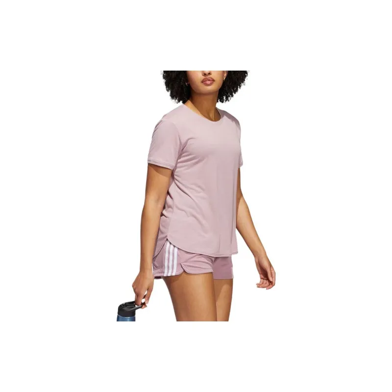 Adidas T Shirt Women's Magical Purple Pink-1