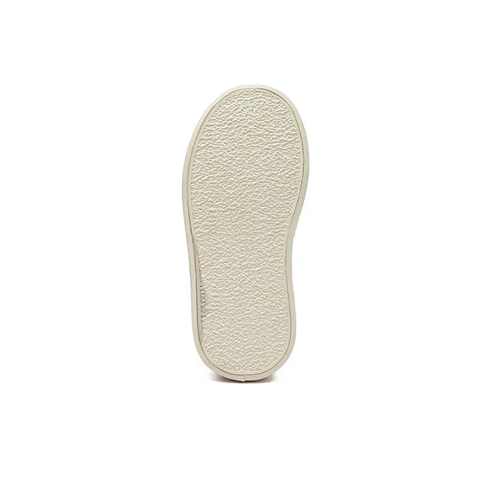 KAPPA KIDS Anti Slip Wear Resistant Breathable Lightweight High Top Kids Canvas Shoes Beige Kids'-5
