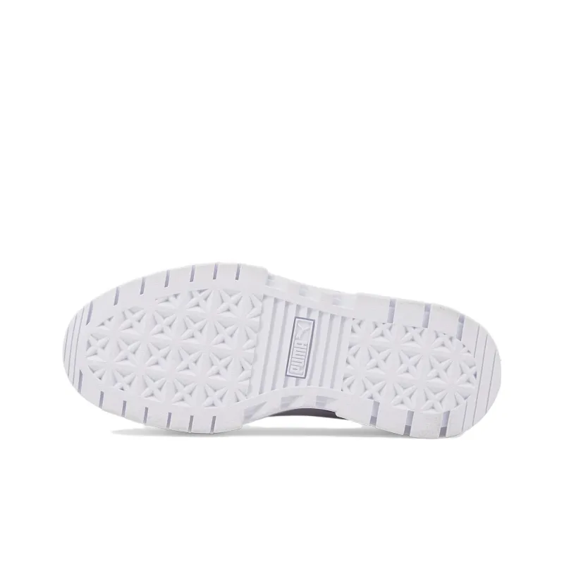 Puma Mayze Leather Jr 'White Team Gold'-4