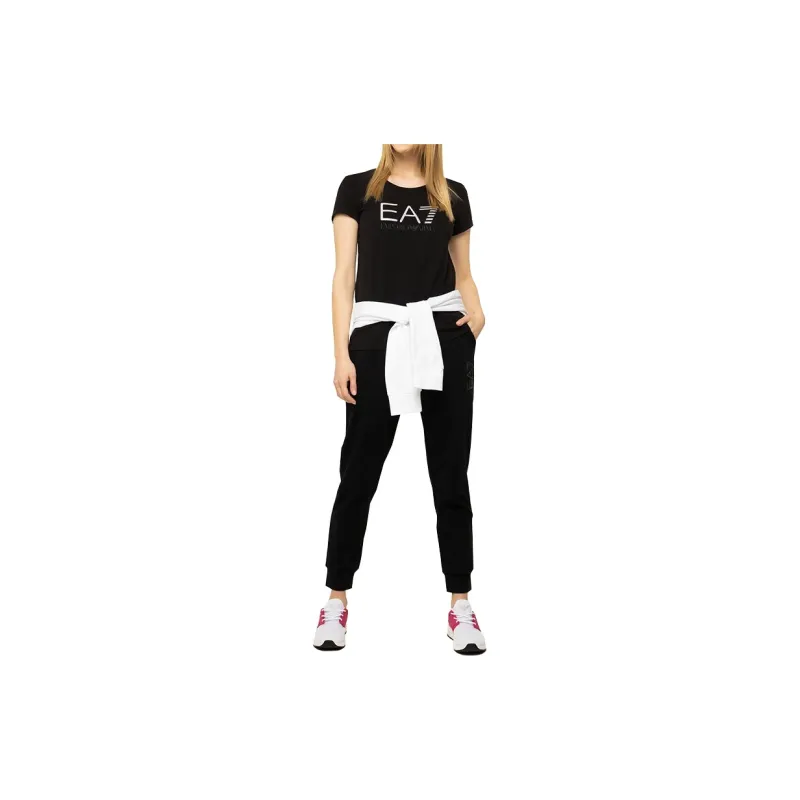 EMPORIO ARMANI EA7 T Shirt Women's Black-1