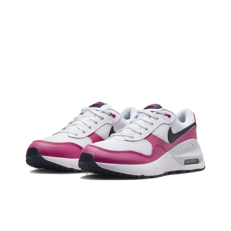 Nike Air Max SYSTM GS 'White Fierce Pink'-2