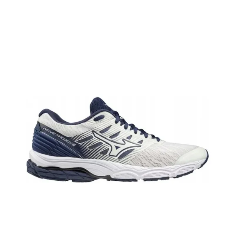 Mizuno Wave Prodigy 2 Low Tops Wear resistant White Blue-1
