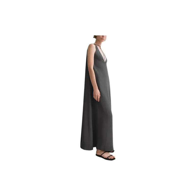 TOTEME Kyro V Neck Maxi Dress-3