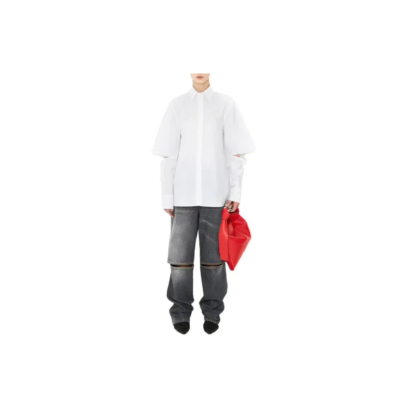JW Anderson Cut out Straight Jeans-1