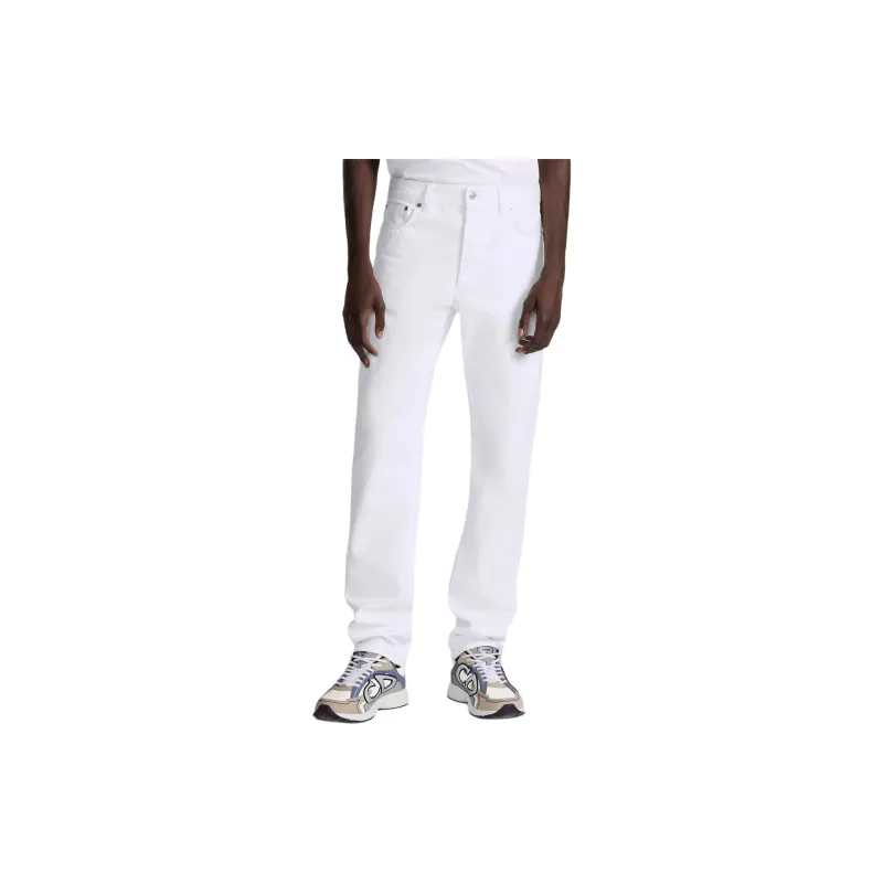 DIOR Jeans Men White-2