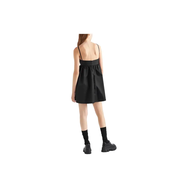 PRADA Re-Nylon Triangle-logo Minidress-2