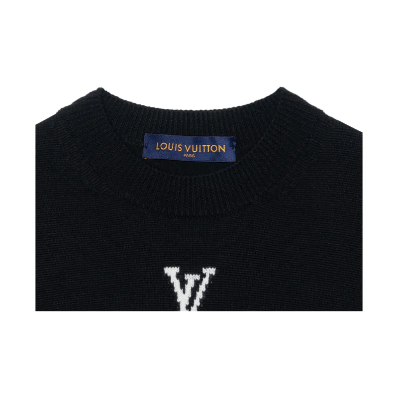 LOUIS VUITTON Clock Instarsia Pullover-2
