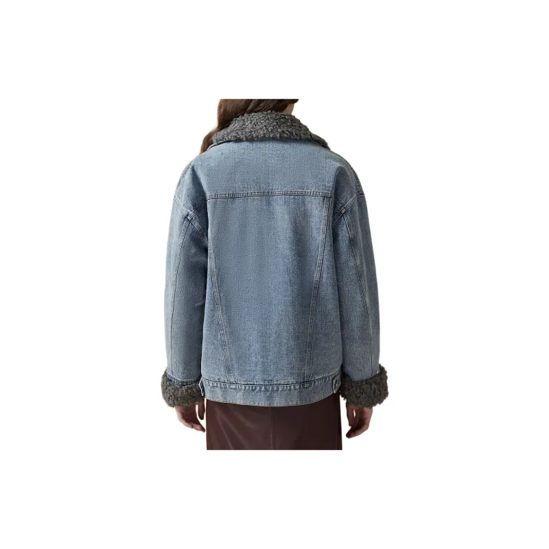 DKNY Denim Jacket Women's Light Blue-2