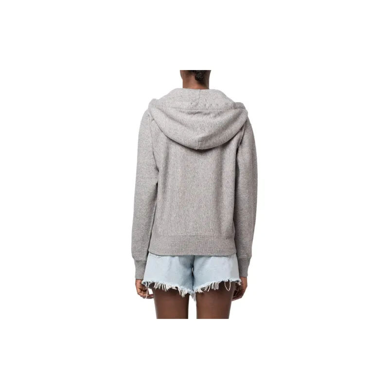 Polo Ralph Lauren SS22 Sweatshirt Coat Women's Gray-2