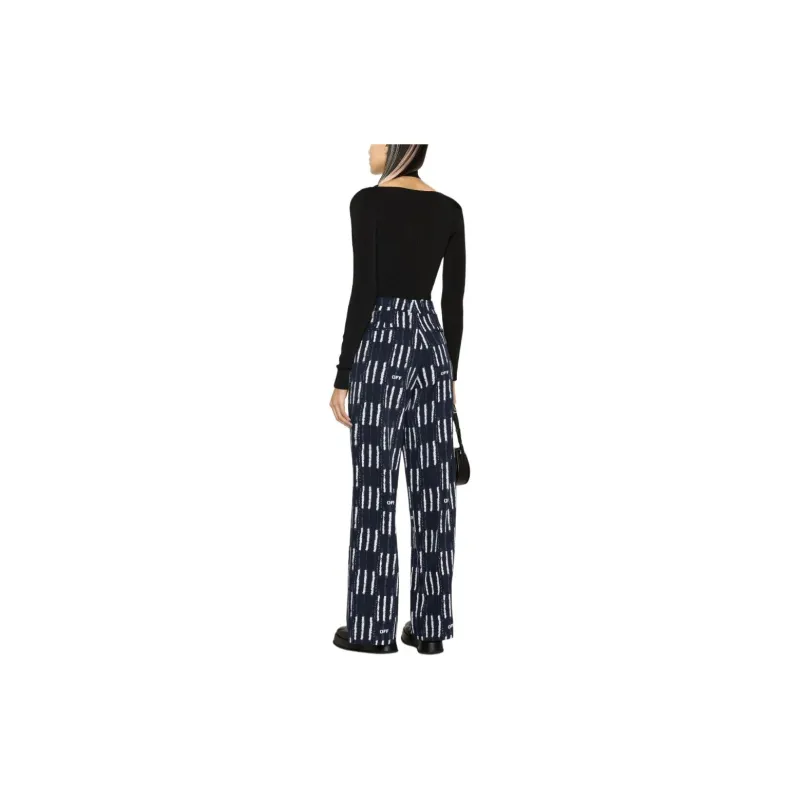 OFF WHITE Casual Pants, Regular Fit Women's Black-2