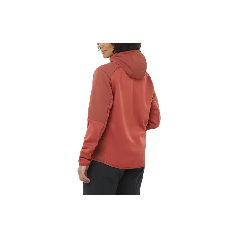 SALOMON OUTLINE WARM HYBRID Jackets Coats Women's Tandoori Spice-3