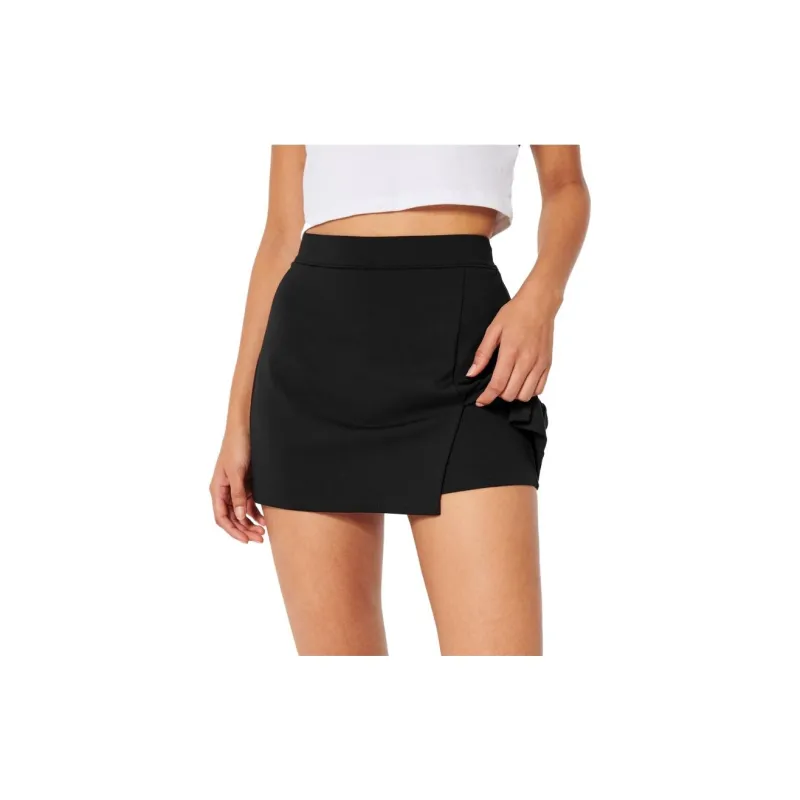 Hollister Casual Short Skirts Women's Black-1