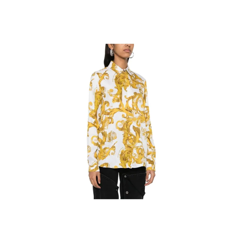 VERSACE JEANS COUTURE Watercolour Couture print Shirt-3