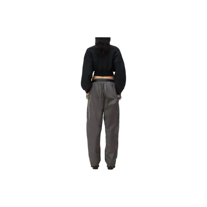Alexander Wang Mock neck Cropped Sweatshirt-2