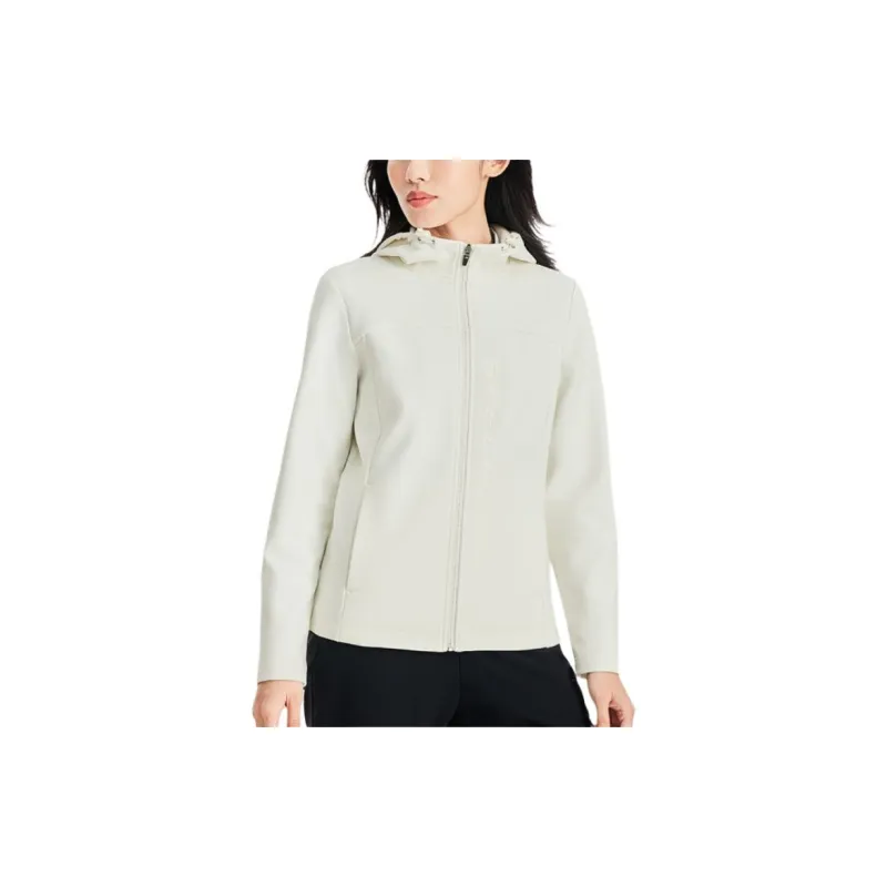 Skechers Basic Sports Series Jackets Coats Women's Marshmallow White-2