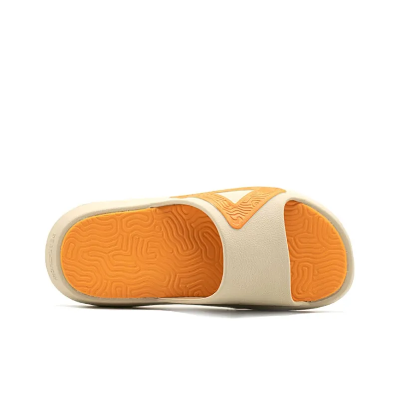 PEAK State Pole Classic Drag Quiet Massage Slide Slippers Unisex Orange-3