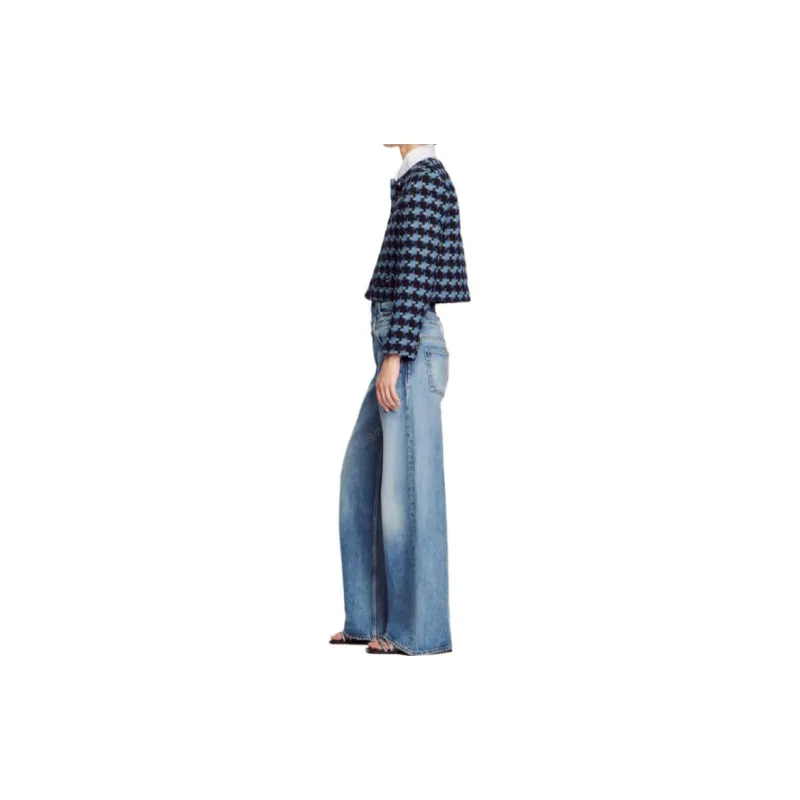 Sandro Knitwear Women's Dark Blue-1