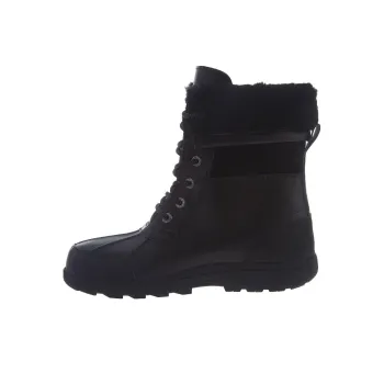 UGG Warm Low Shaft Kids' Boots Black Teenagers