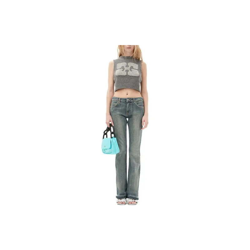 GANNI Tint Edge Denim Iry Jeans 'Tint Wash'-1