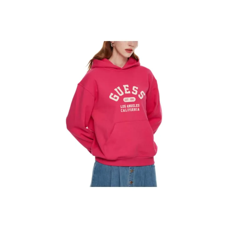 GUESS Sweatshirt Women's Barbie Pink-3