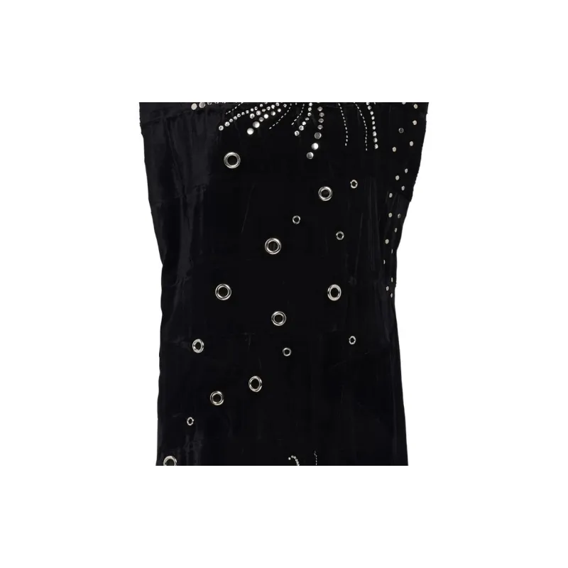 PRADA SS24 Sleeveless Dress Women's Black-4