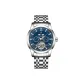 Steel Band Blue Dial