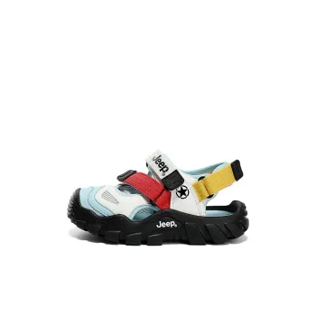 Jeep Children's Sandals White Green Kids'