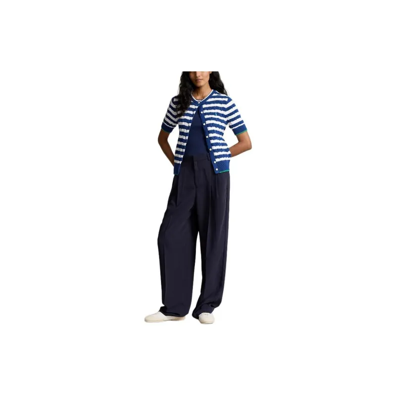 Polo Ralph Lauren Striped Cable knit Cardigan-1