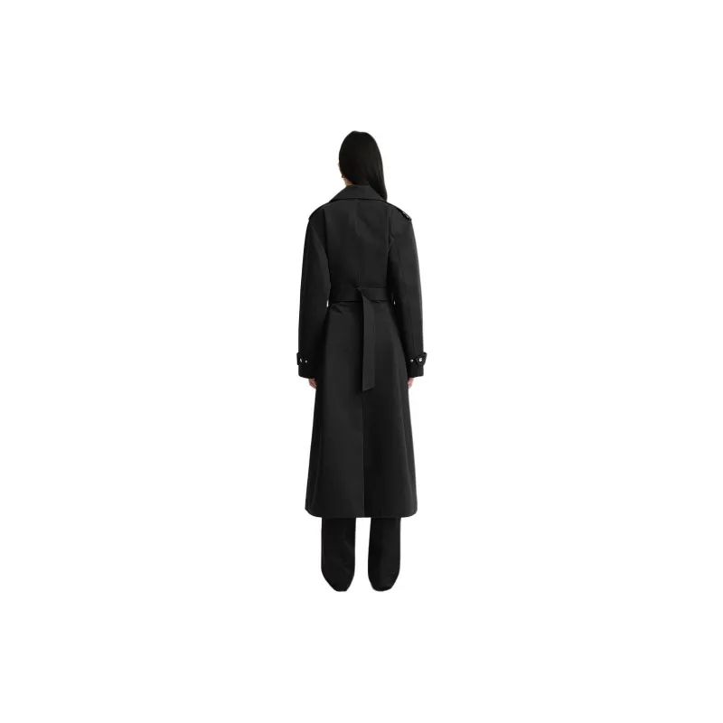 TOTEME Biker Cotton Trench-2