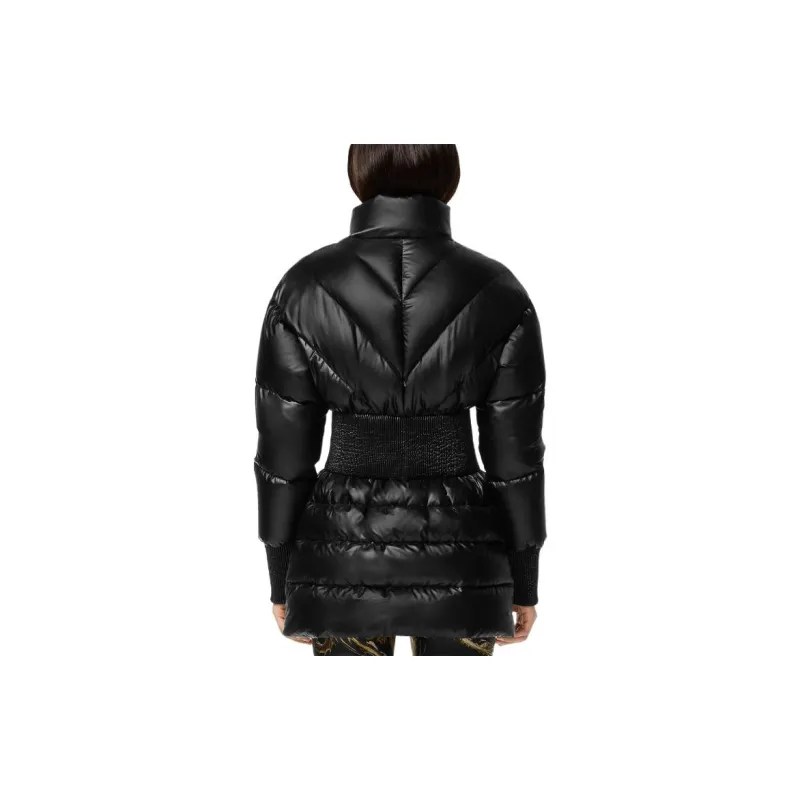 VERSACE JEANS COUTURE Baroque buckle Padded Jacket-3