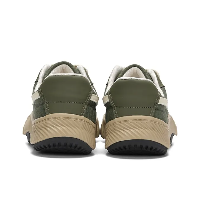 Warrior Sky Power Canvas Shoes Casual Shoes Unisex Army Green/Beige-2
