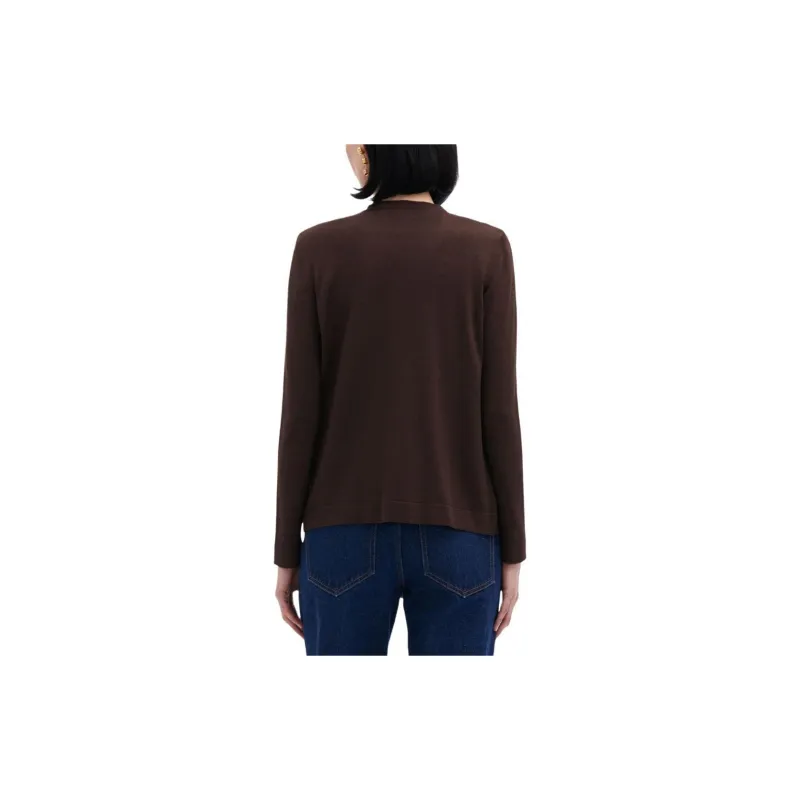 Oscar De La Renta Oscar Chain-link Inset Cardigan-3