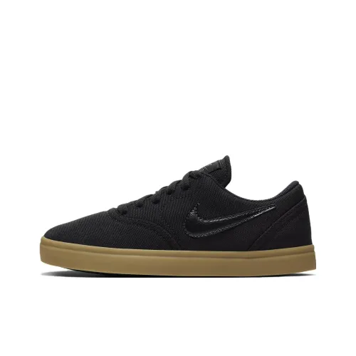 Nike Check Canvas SB GS 'Black Gum'