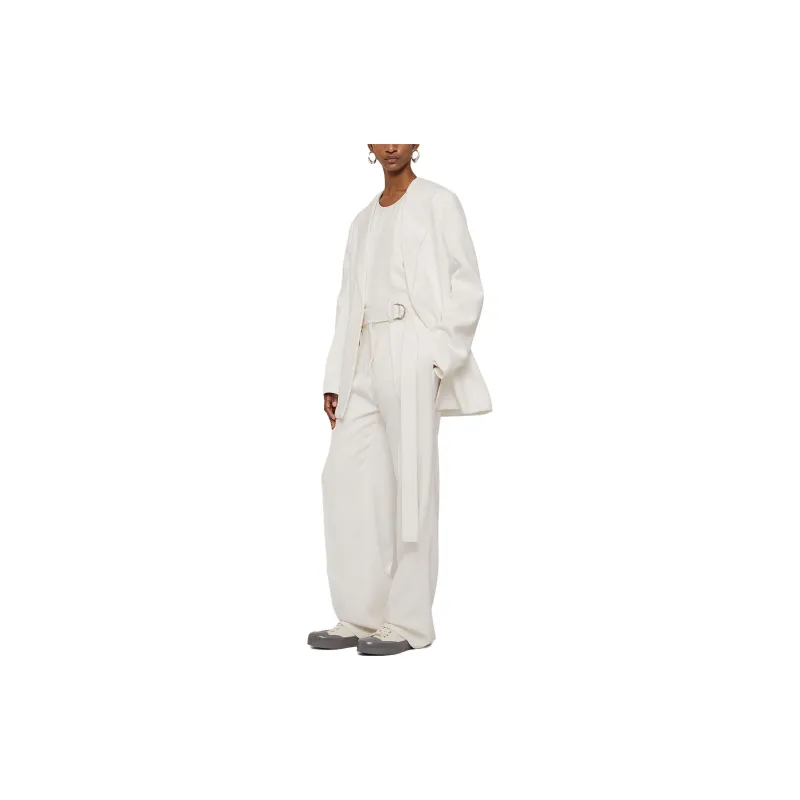 JIL SANDER Drop Shoulder Tailored Blazer-3