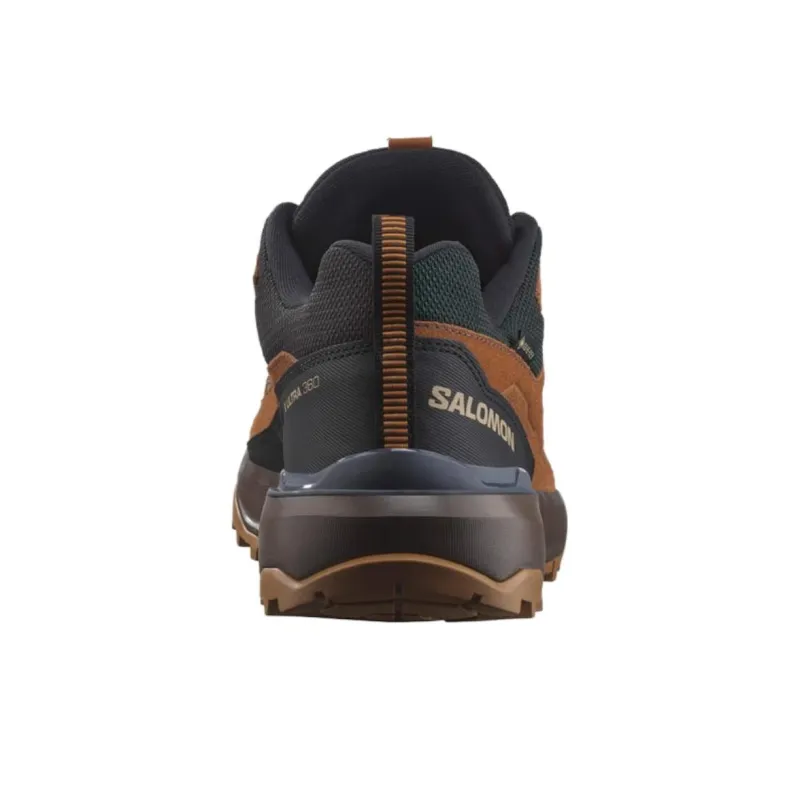 SALOMON X ULTRA 360 Anti Slip Wear Resistant Low Top Outdoor Shoes Men's Brown Gray-4