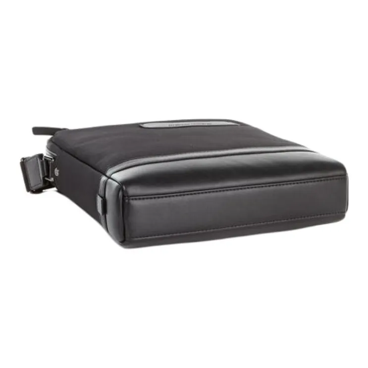 AMERICAN TOURISTER Nylon Shoulder Bag, Crossbody Bag Unisex Black-4