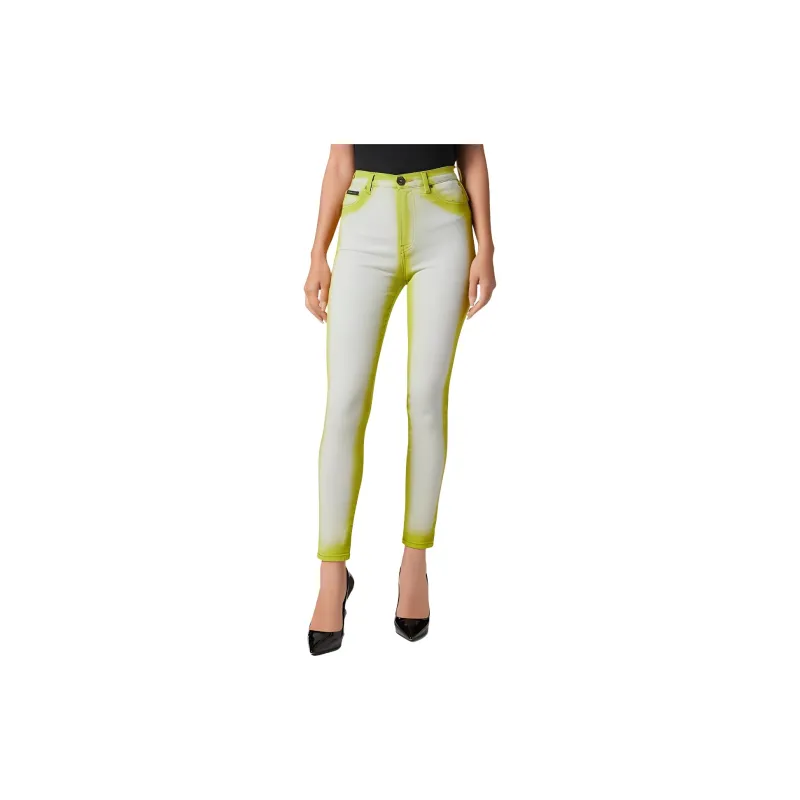 PHILIPP PLEIN Super Fluo High rise Jeggings-1