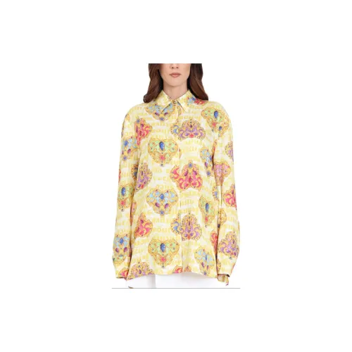 VERSACE JEANS COUTURE Shirts Women's Yellow