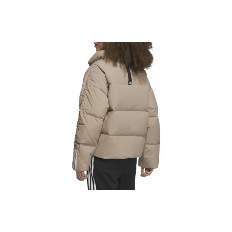 Adidas Down Jacket Women's Brown-3
