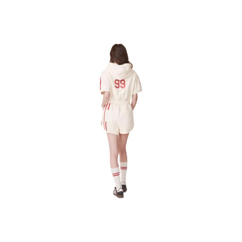 LALABOBO Sweatshirt Women's Beige-1