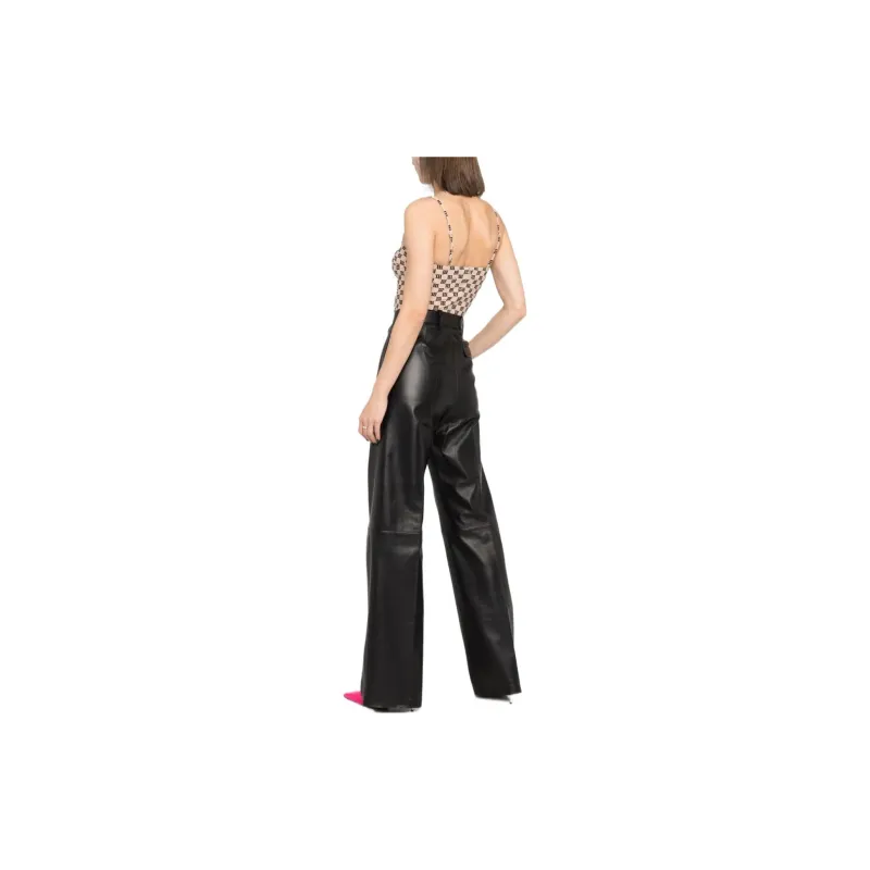Misbhv Chain embellished Monogram Top-2